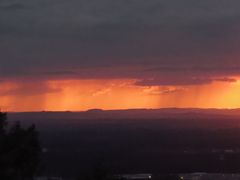 Nach einem Gewitter am Horizont in den Vogesen