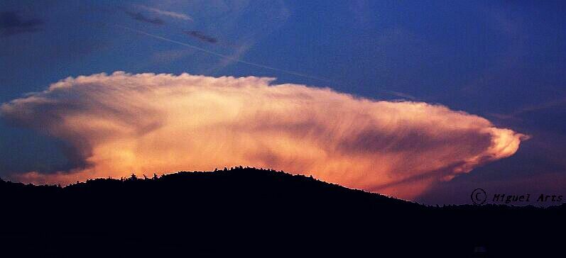 nach einem Gewitter