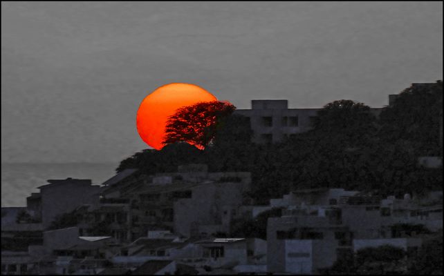 NACH EINEM HEISSEN TAG....