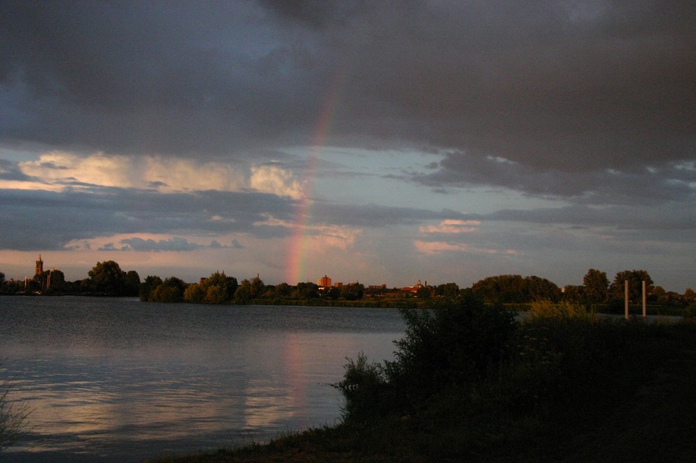 Nach einem Regenschauer