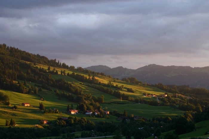 Nach einem Regenschauer