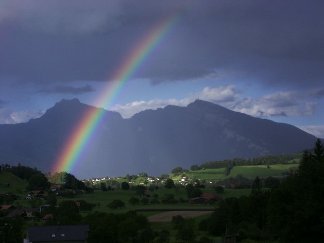 Nach fast jedem Regen.....