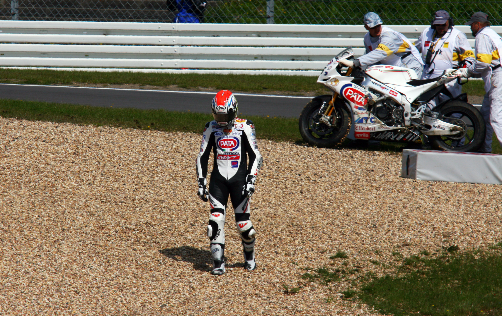 Nach getaner Arbeit - SBK Nürburgring 2010