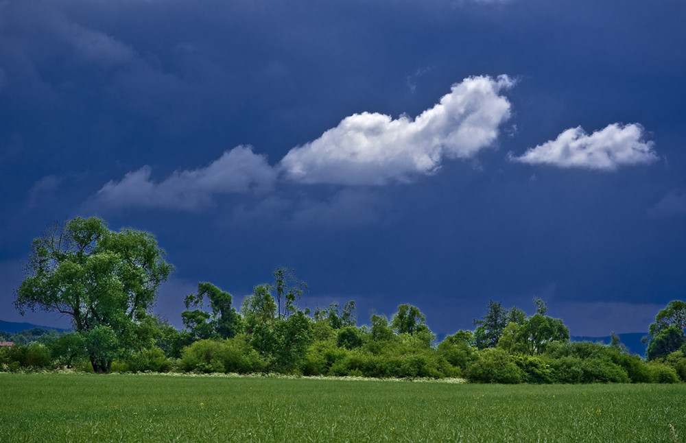 nach Gewitter