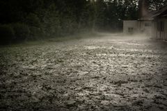 Nach Gewitter und Hagel