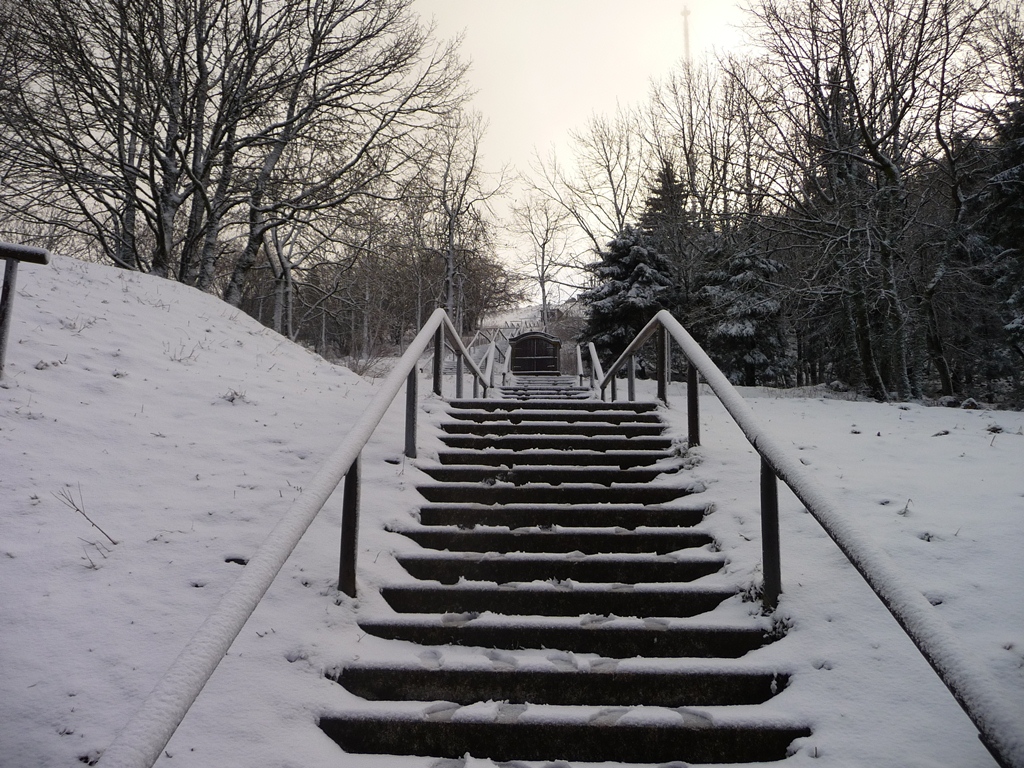 Nach oben, Kreuzberg Rhön