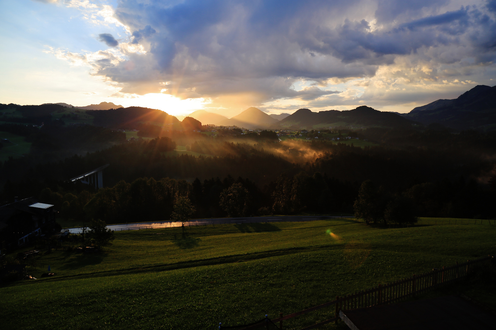 nach Regen folgt Sonnenschein