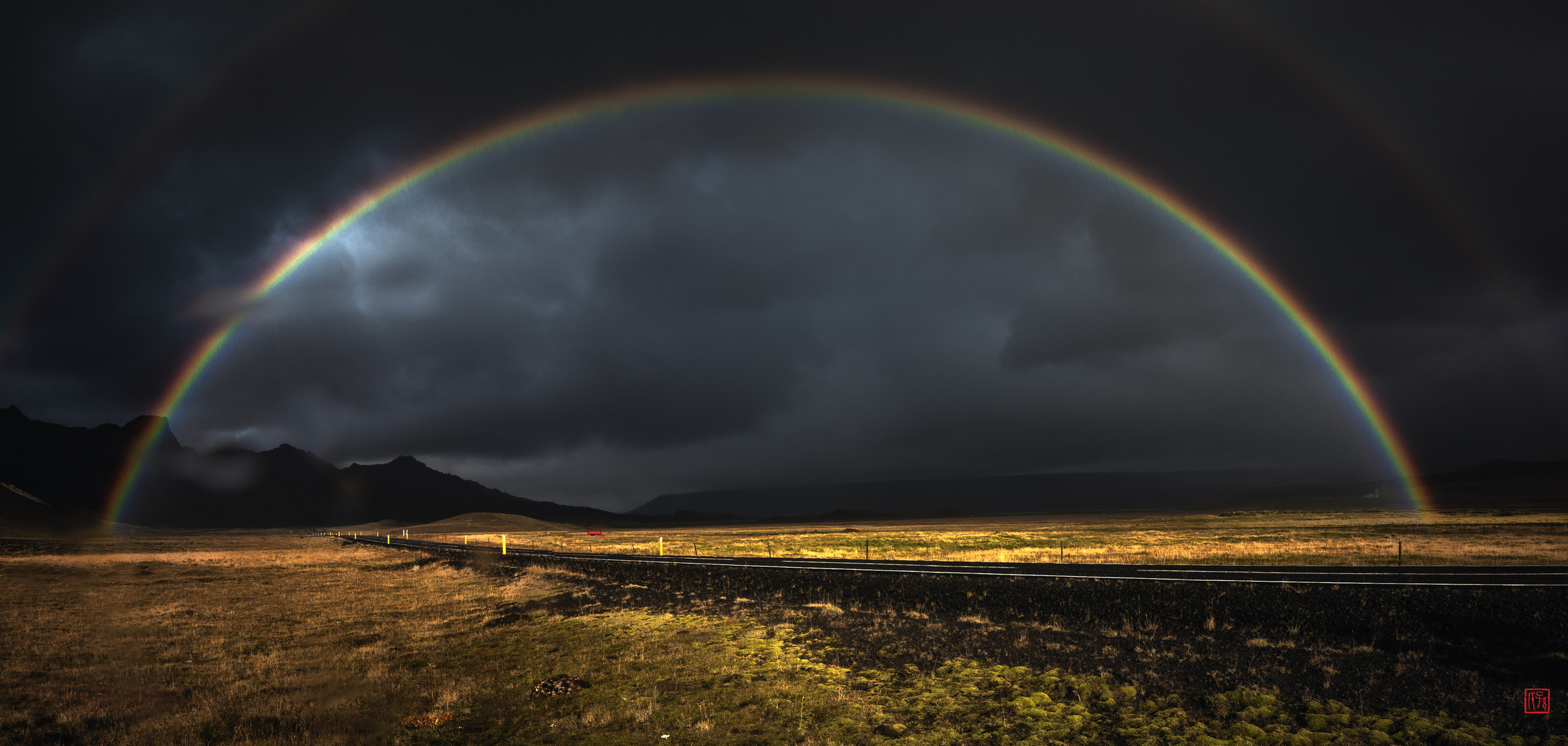 Nach Regen (Island)