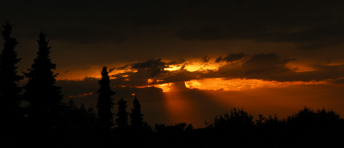  nach  regen kommt sonne  Foto Bild sonnenunterg nge 