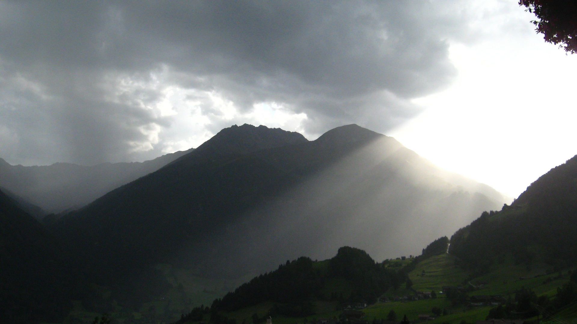 Nach Regen kommt Sonnenschein