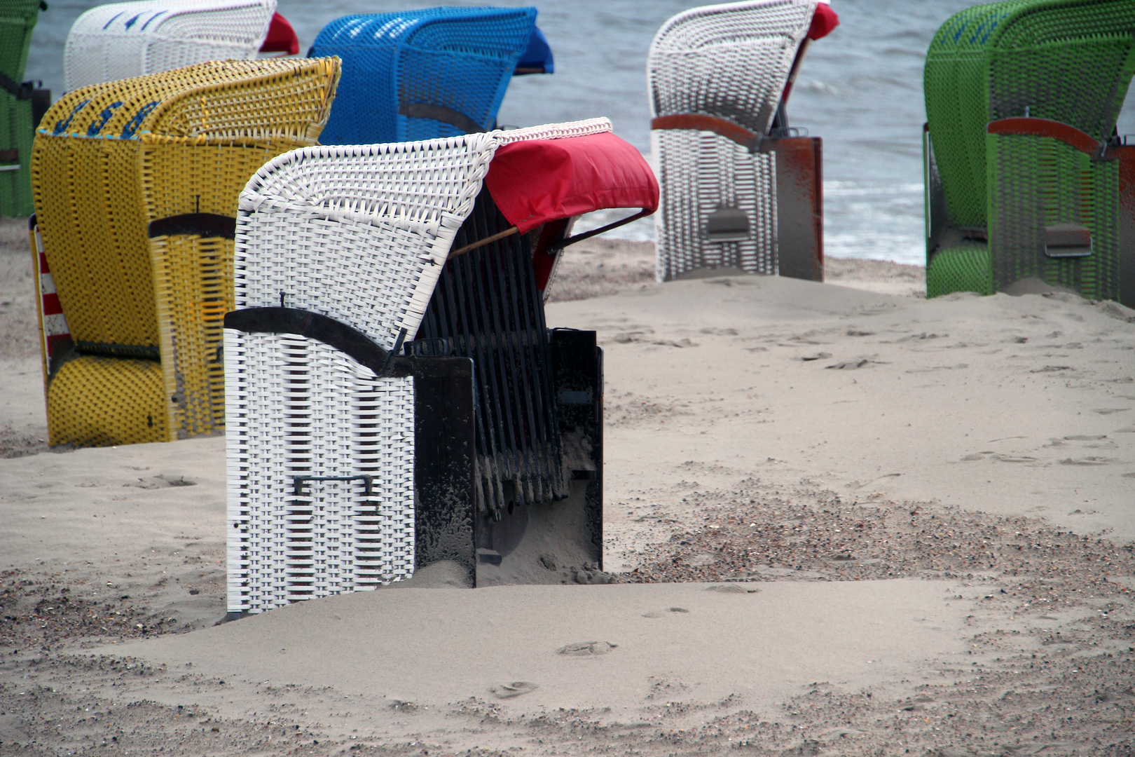 Nach Regen und Sandsturm