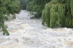 Nach sintflutartigen Regen