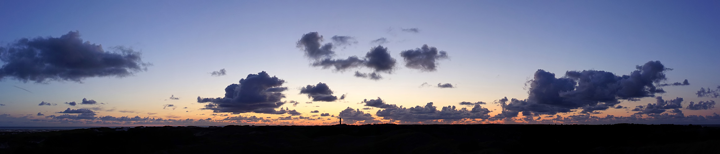 Nach Sonnenuntergang.