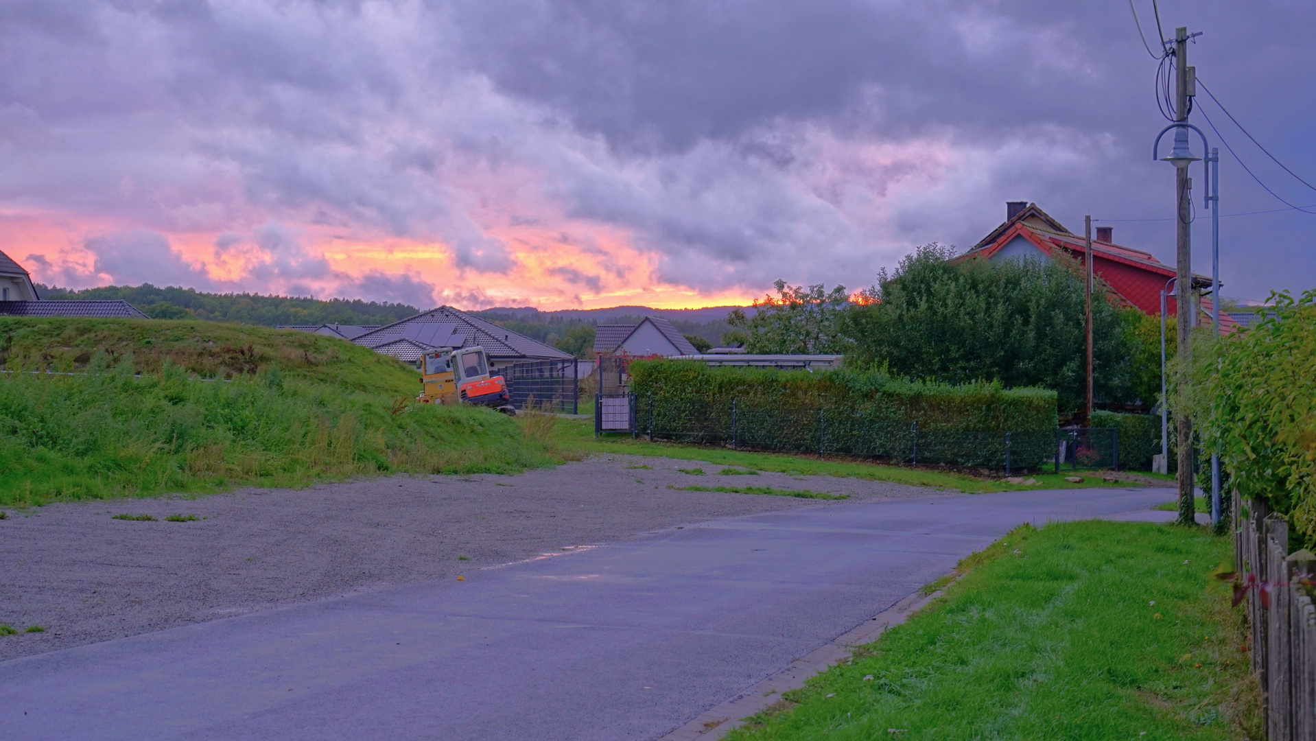 nach Sonnenuntergang