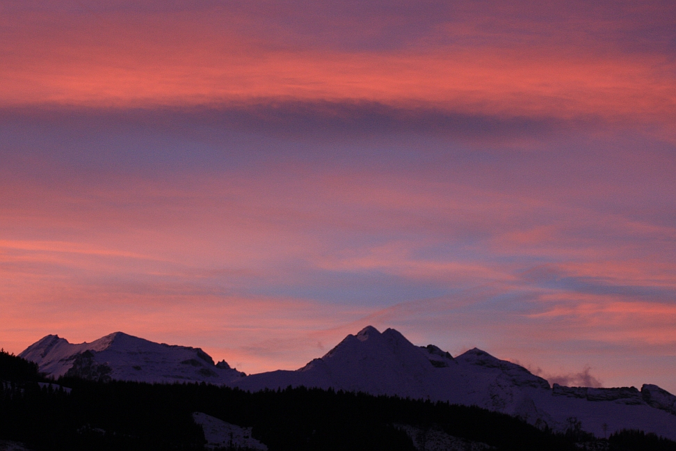 Nach Sonnenuntergang ...