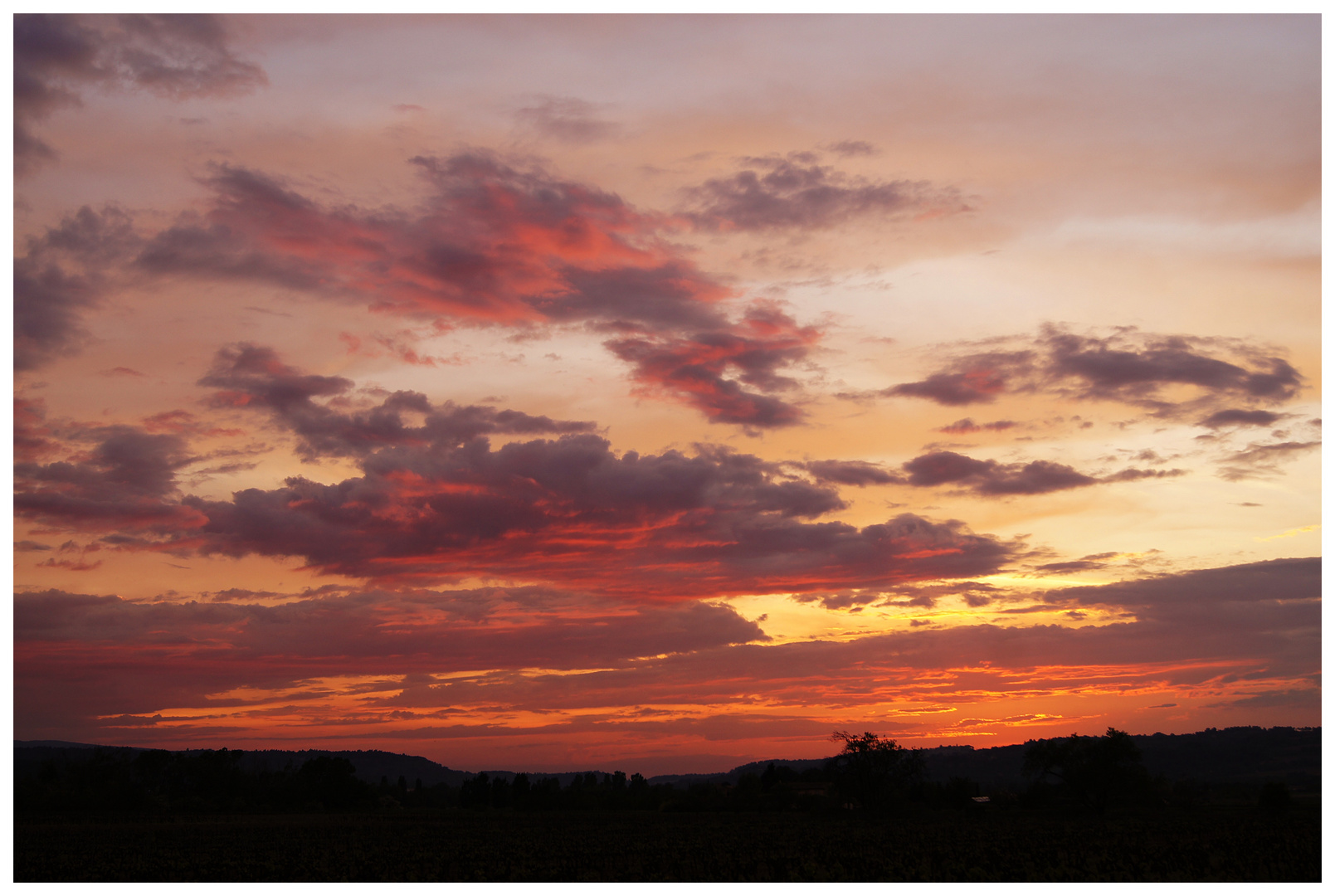 Nach Sonnenuntergang ...