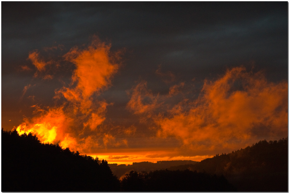 Nach Sonnenuntergang...