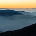 Nach Sonnenuntergang im Schwarzwald