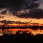 Nach Sonnenuntergang in der Saline