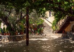 nach steilem aufstieg in praller sonne...