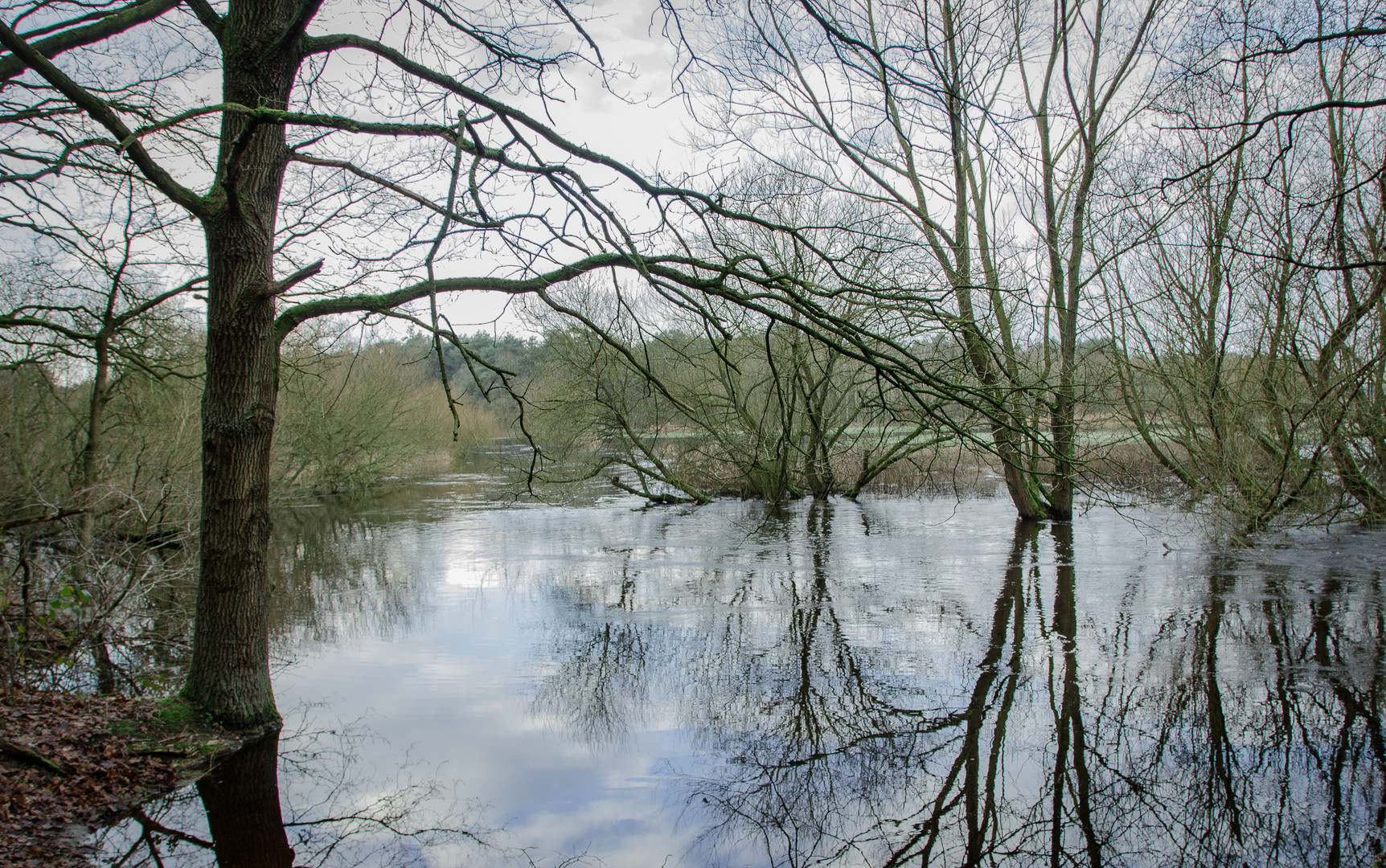 Nach tagelangen Regen