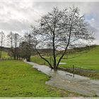 Nach tagelangen Regen ...