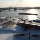 Nach Tristan nun der Rheinschnee