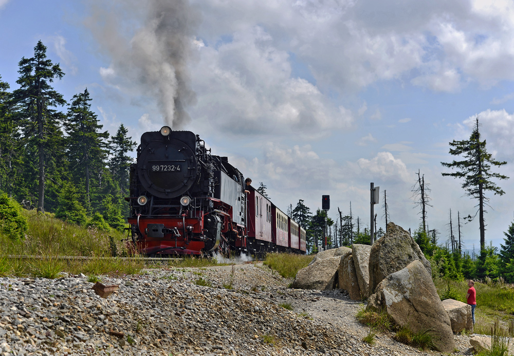 Nach Zugkreuzung