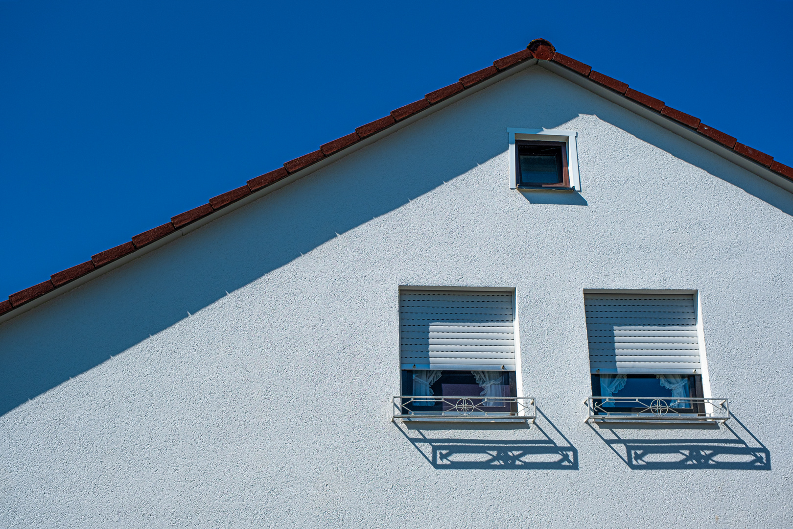 Nachbars Hausfassade