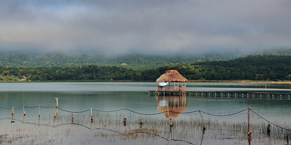 Nachbearbeitung Idylle Lago Peten Itza