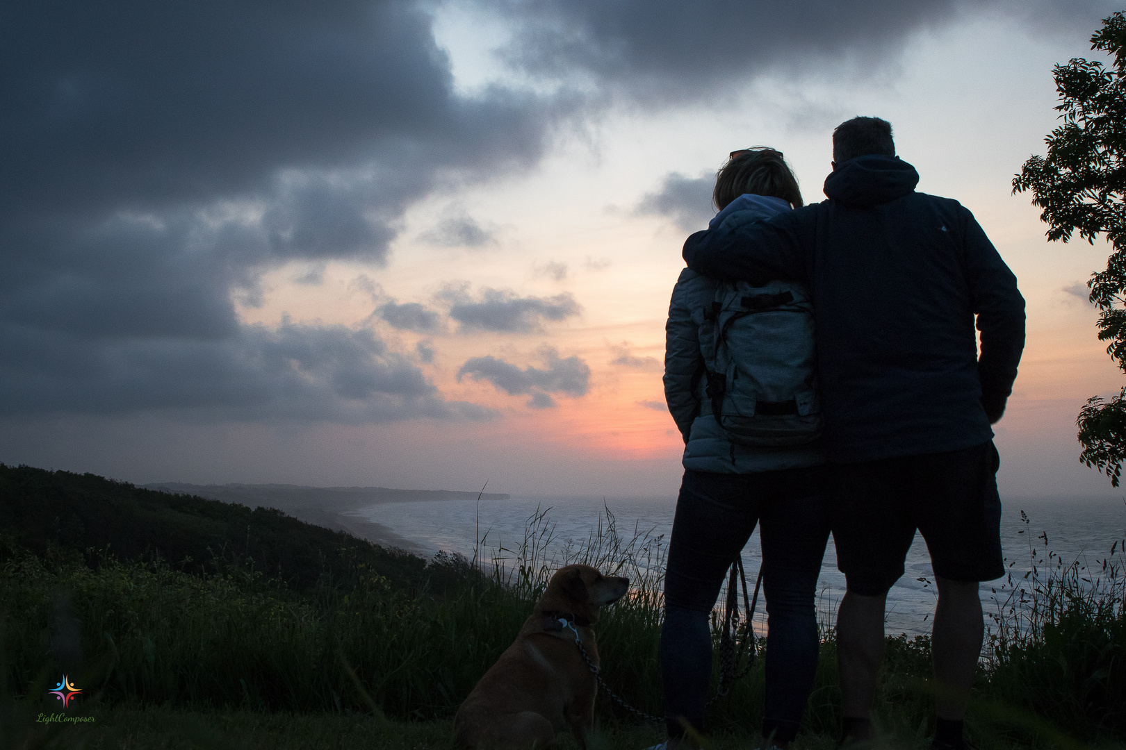 Nachdenklich am Omaha Beach