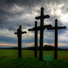 Nachdenklich, die Pestkreuze von Emmingen ob.Eck