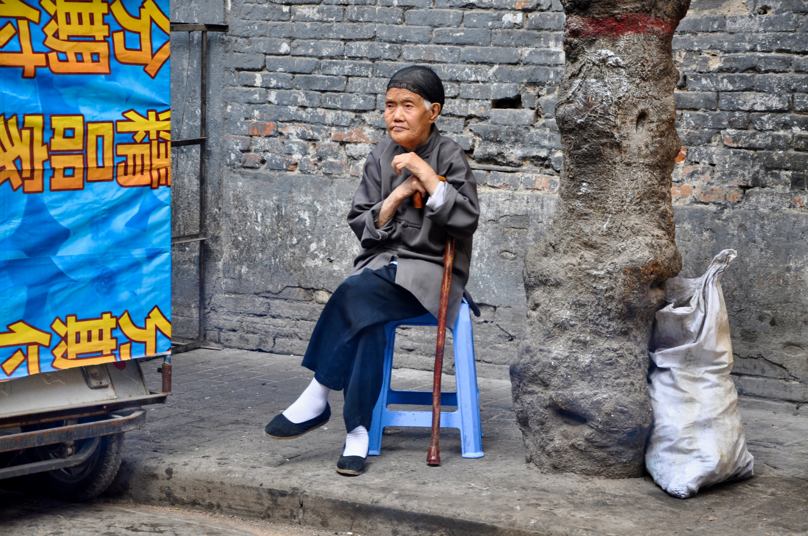 Nachdenklich und gedankenverloren - China Xi'an