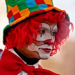 Nachdenklicher Clown