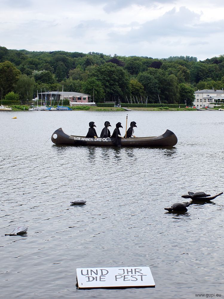 Nachdenkliches auf dem Baldeneysee