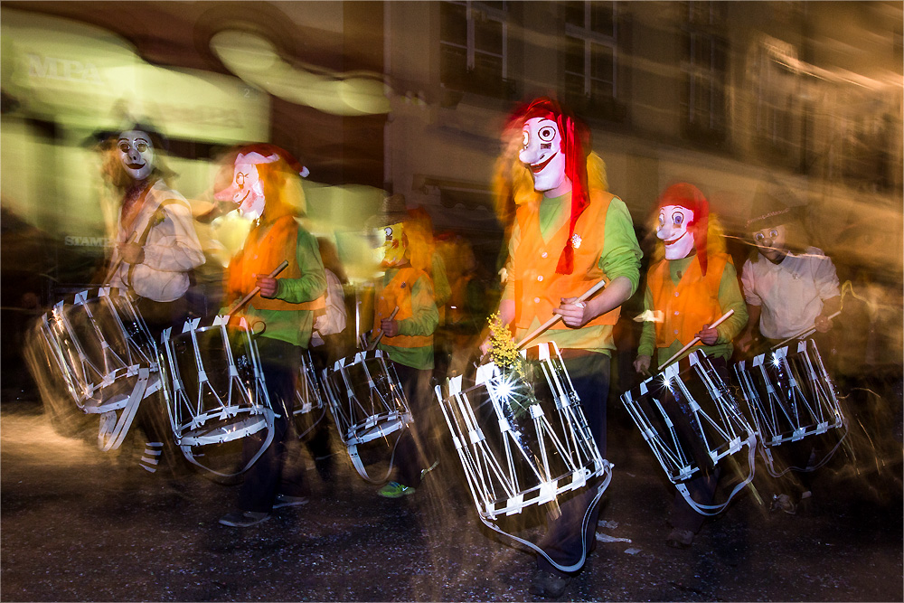 Nachlese Basler Fasnacht - Die Trommler