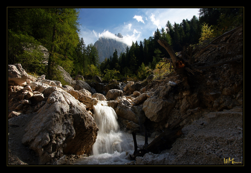 Nachlese Dolomiten - Bergbach