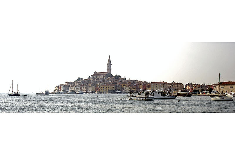 Nachmittägliche Stimmung in Rovinj/Kroatien