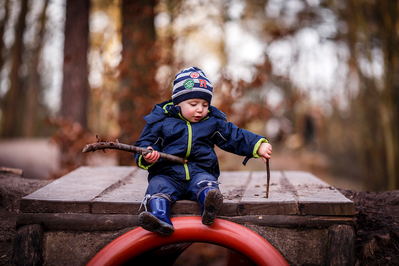 Nachmittag auf dem Waldspielplatz 3