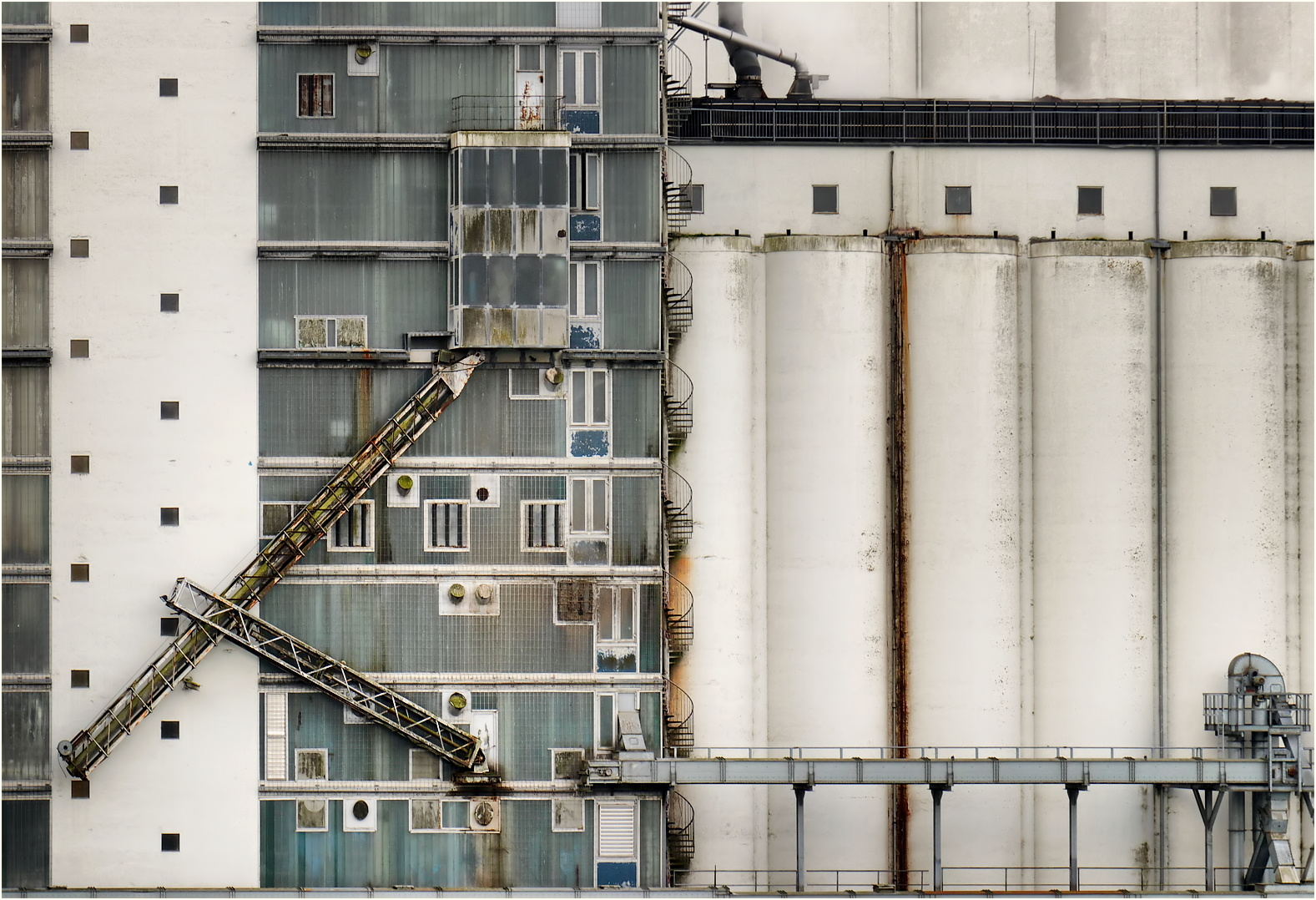 Nachmittag auf der "Silo-Uhr"