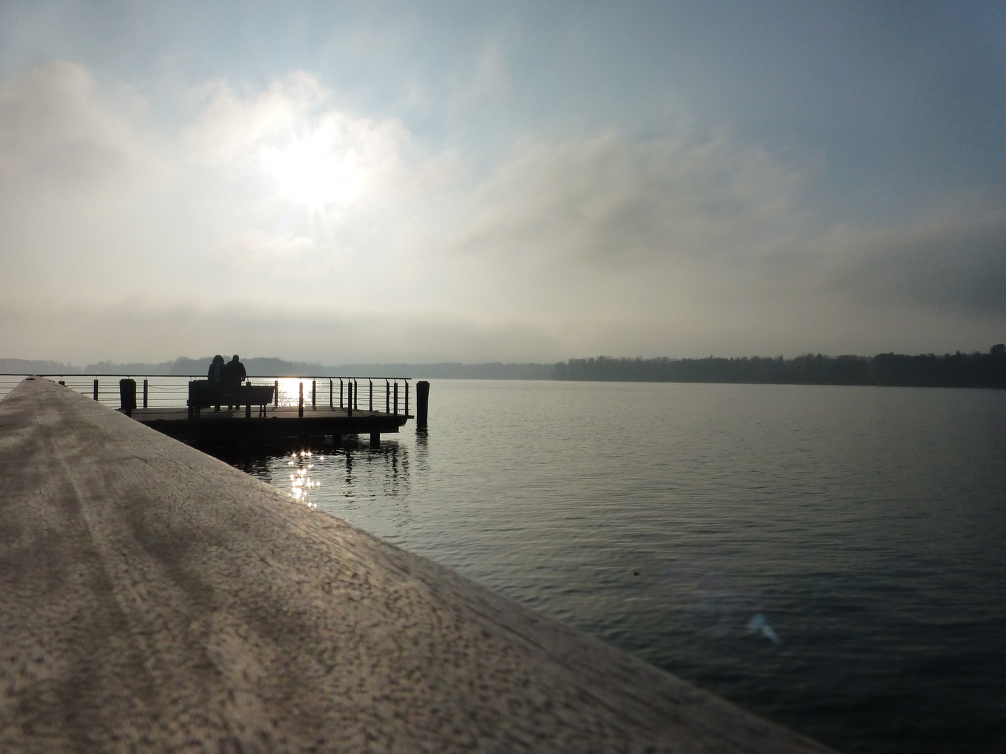 Nachmittag im November am See