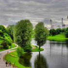 Nachmittag in Olympiapark