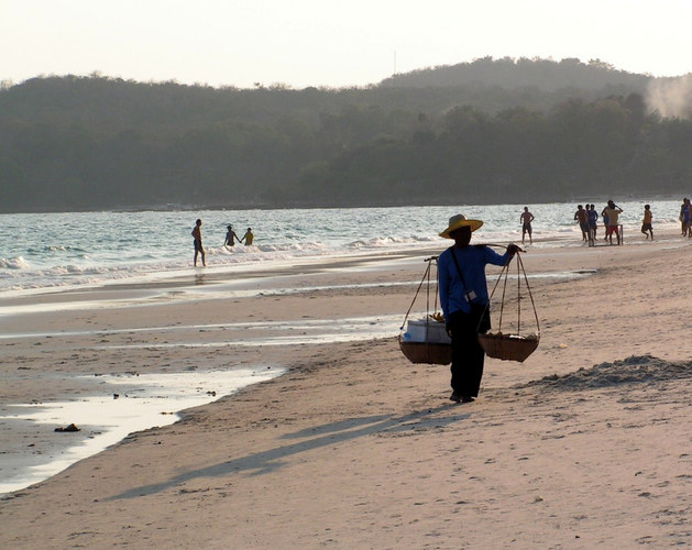 Nachmittags am Strand auf Koh Samet