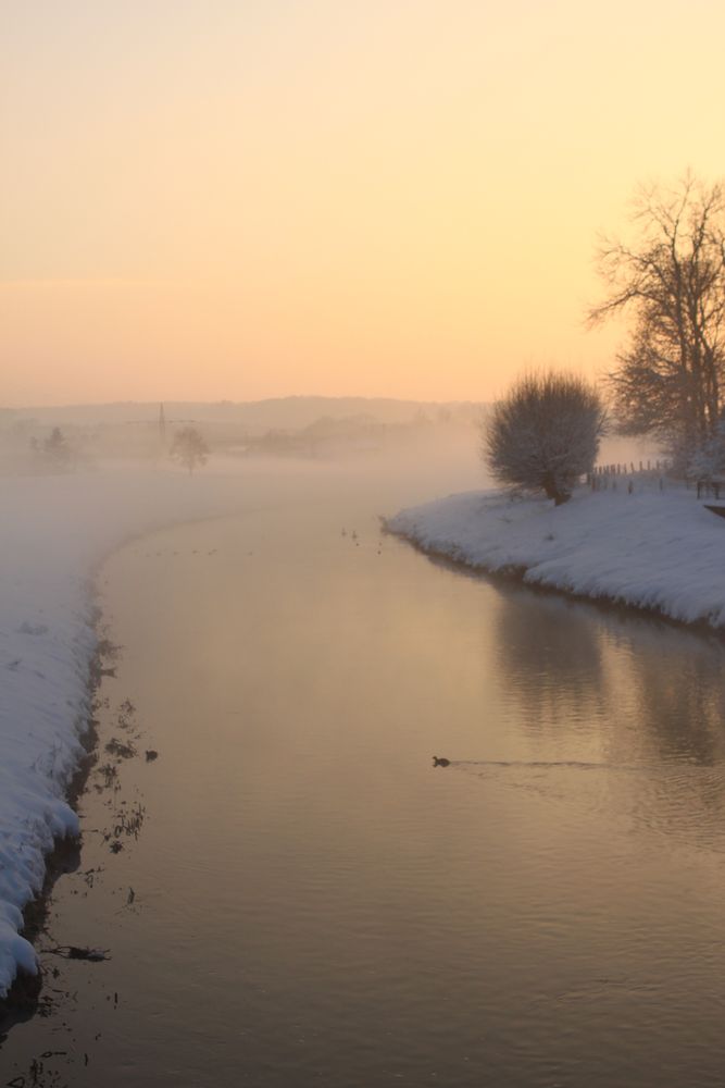 Nachmittags an der Hase in Bramsche