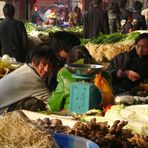 Nachmittags auf dem Markt