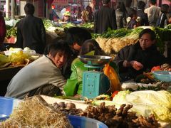 Nachmittags auf dem Markt