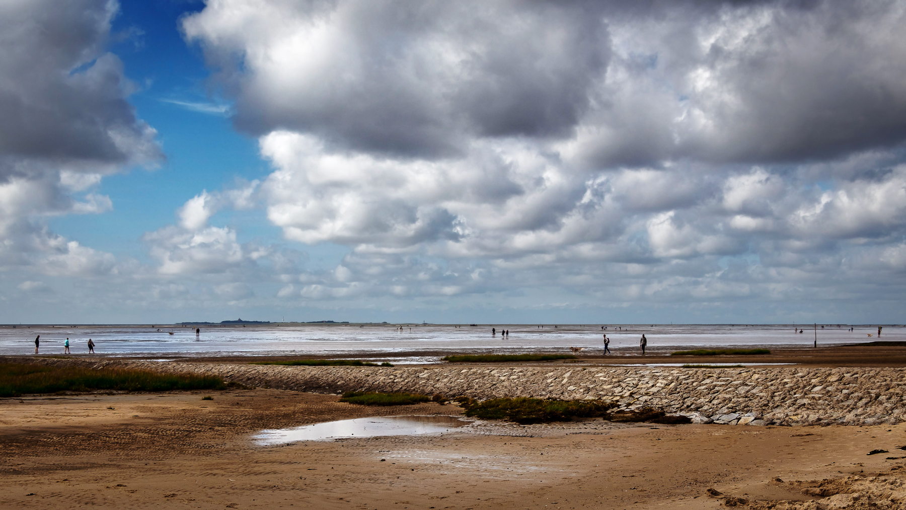 Nachmittags im Watt III Cuxhaven/Sahlenburg