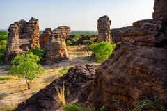 nachmittags in den Domes de Fabedougou