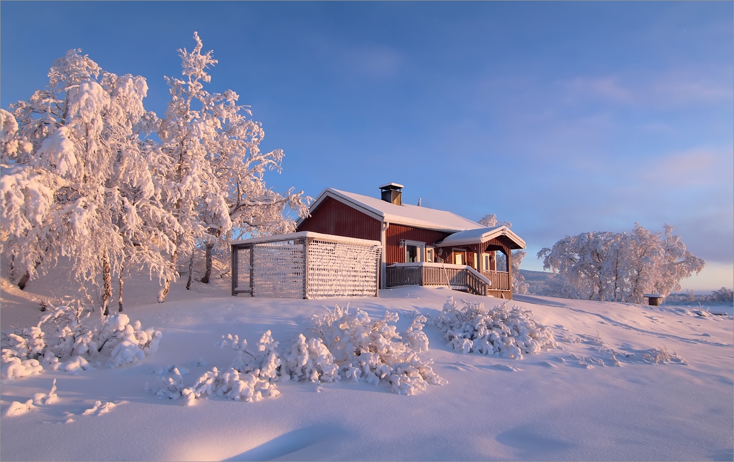 nachmittags in Enontekiö