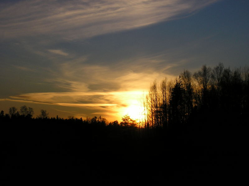 Nachmittags in Finnland!!